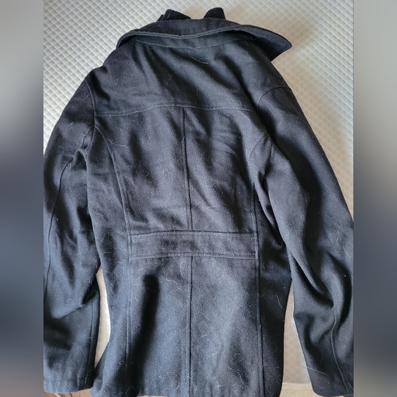 Guess wool blend turtleneck coat - Picture 6 of 6